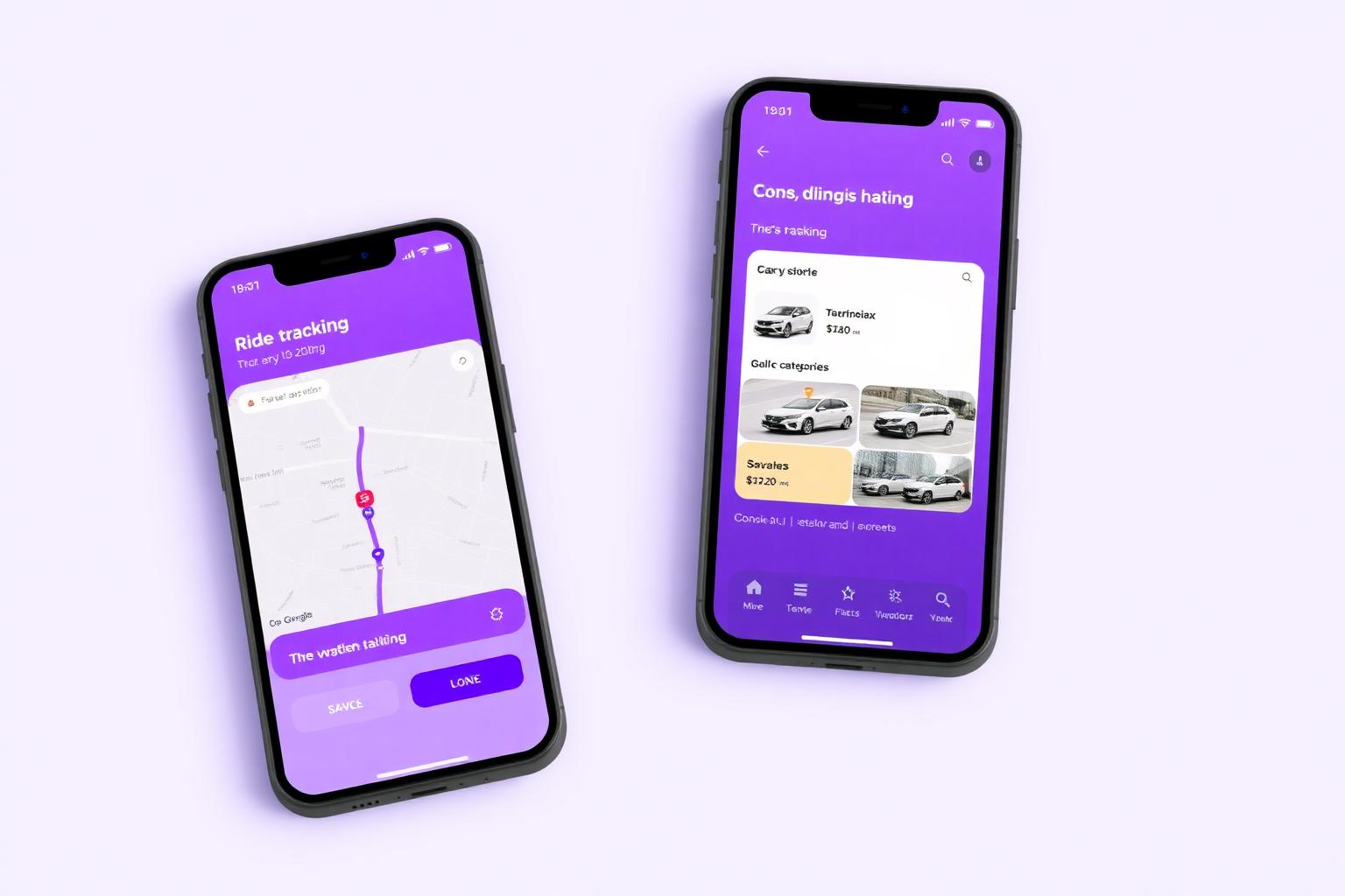 شاشات التطبيق